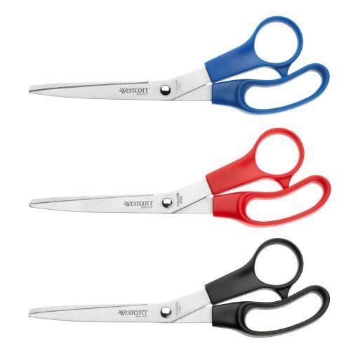 Westcott Lot de 3 paires de ciseaux standard 20 cm