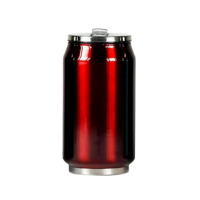 YOKO DESIGN Canette Isotherme 280 ml - Rouge
