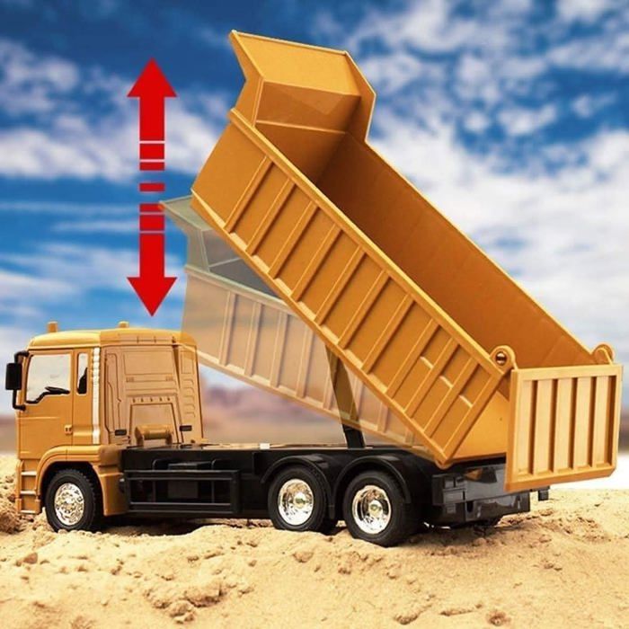 Jouet Voiture Camion Cascade Pour Enfants 2-8 Ans - Véhicule à Inertie Tout-Terrain - Cadeau Noël Anniversaire
