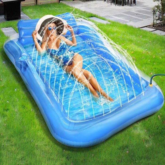 Lot De 2 Matelas Gonflables Piscine - Fauteuils Flottants Confortables Pour Adultes - Hamac Piscine Été