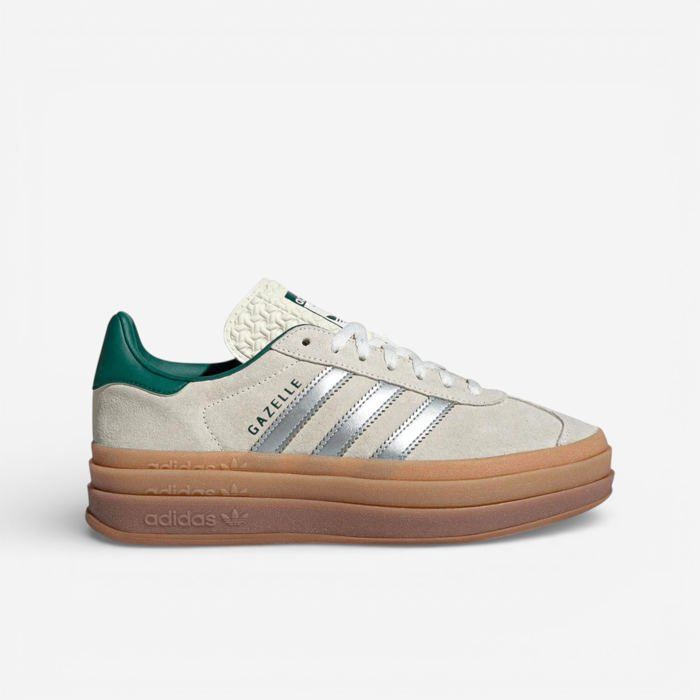 Adidas adidas Gazelle Bold Off White Collegiate Green (Womens)