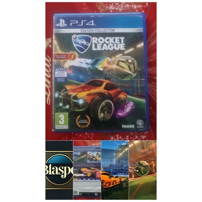 Rocket League – Édition Collector Jeu PS4 Football & Voitures Version Française Psyonix