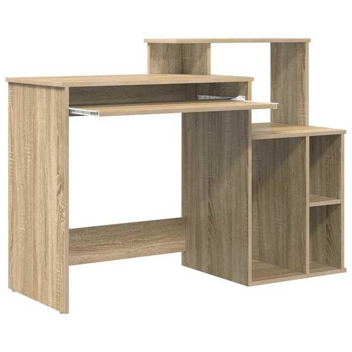 Maison SoldesBureau décriture - bureaux avec Rangement à domicile Chêne sonoma 120.5x44x88.5cm Moderne342919