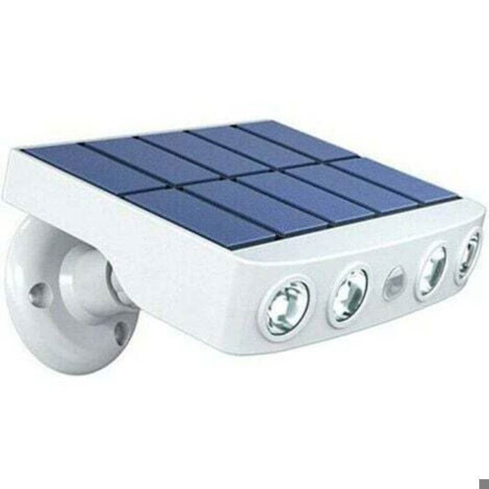 Lampe solaire dextérieur ajustable - MHY® - Détecteur de mouvement - Lumière blanche 6000K - Étanche IP65