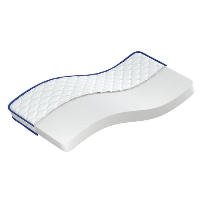 Luxe&Mode Matelas en mousse à mémoire de forme 200 x 140 x 17 cm doux 2 ans garantie LV2233