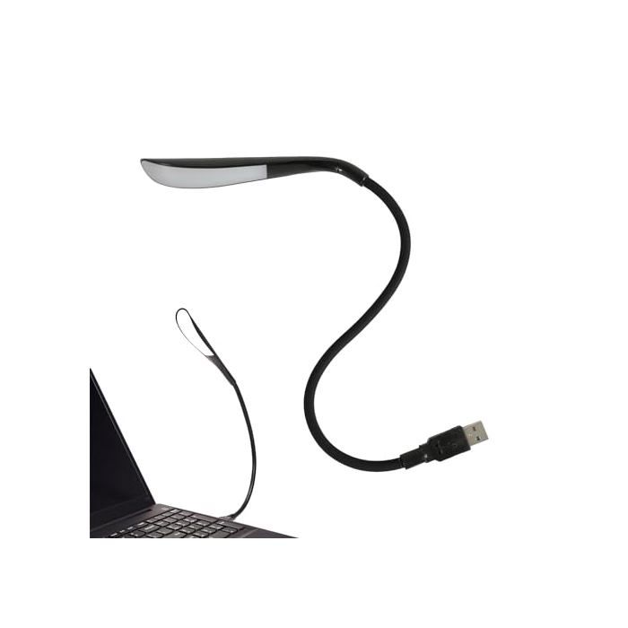 Lampe USB Lampe Ordinateur Portable LED Dimmable LED Pour PC Portable Noir - Moderne - Polycarbonate - Diode électroluminescente