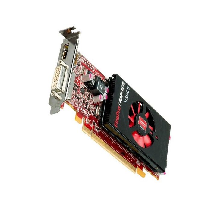 Carte Graphique AMD FirePro V3900 1Go LP PCI-Express DisplayPort DVI Low-Profile