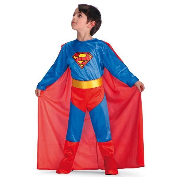 Costume Superman Enfant - Deguisement Halloween - 4/5 Ans - 164 - Cdiscount  Jeux - Jouets
