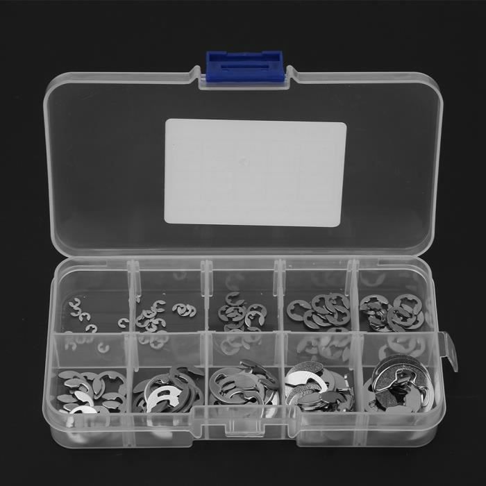 200pc Set de Filetage M2 en plastique nylon écrou hexagonal Spacer Vis pilier PCB Board Blanc