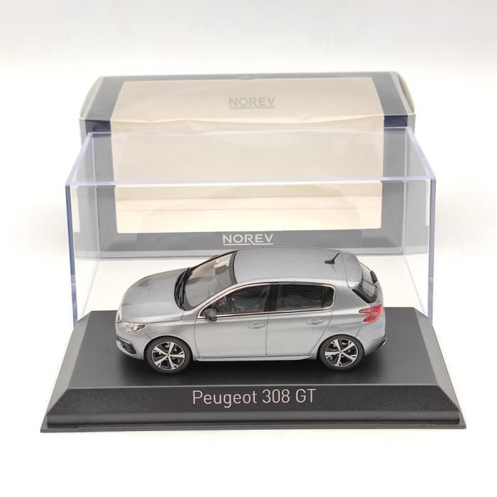 Norev 1/43 Peugeot 308 GT 2017 Gray Diecast Model Cars Limited