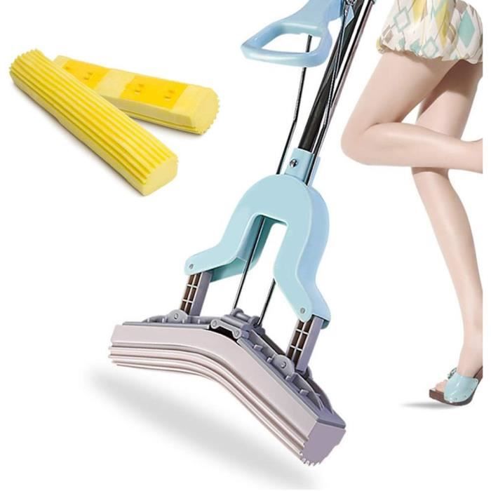 Serpillère En éponge PVA Absorbante Avec Manche De 110 Cm Et