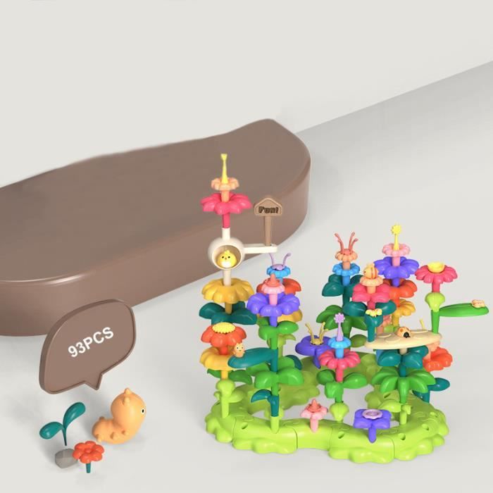 TOOAD Ensemble De Blocs De Construction De Bouquet De Fleurs, Kit De Pour Maman C