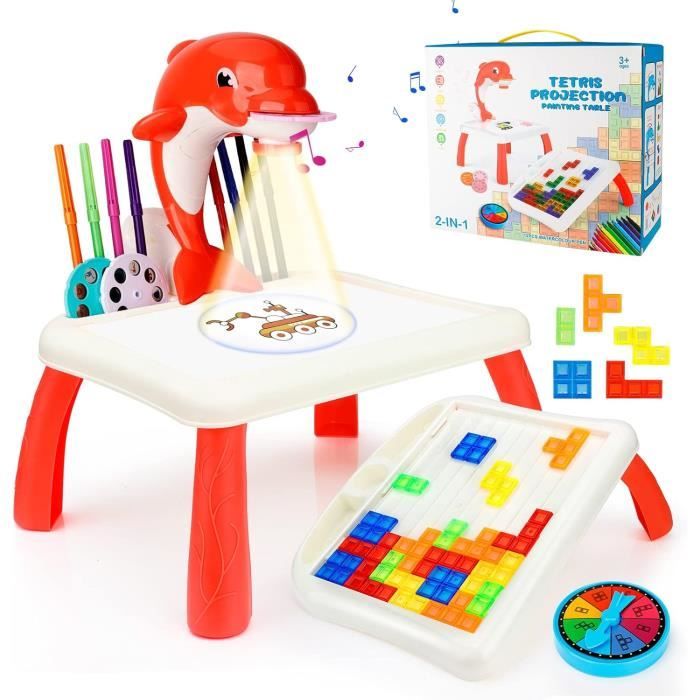 Projecteur de Dessin Licorne - Kit Créatif 28 Pièces