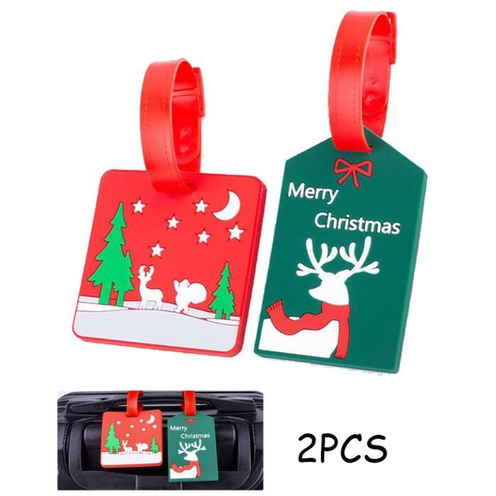 10 Pcs Etiquette Bagage, Étiquette Valise Avion Avec Cordon Inox Porte