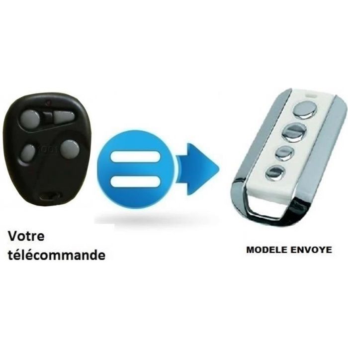 TELECOMMANDE POUR REMPLACER AVIDSEN 654100