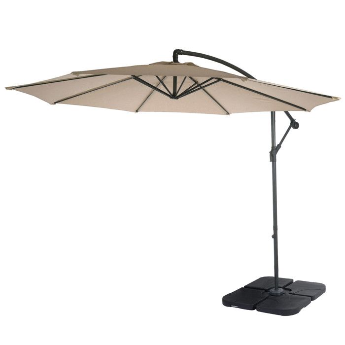 Mendler Parasol Acerra Sable - vue 2