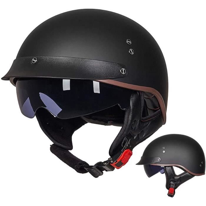 Lwaj Casque Moto Jet Vintage En Noir Mat Pour Scooter Chopper Casque De Moto Homme Et Femme Demi Jet Ece Homologue Helmets Demi Je Achat Vente Casque De Protection Lwaj Casque Moto Lwaj Casque Moto Jet Vintage En Noir Mat Pour Scooter Chopper Casque De Moto Homme Et Femme Demi Jet Ece Homologue Helmets Demi Je Achat Vente Casque De Protection Lwaj Casque Moto