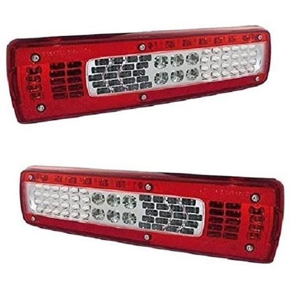 2x LED Feux Arrière Pour FH4 Euro 6 2013+ Camion Arrière Combinaison Lampes