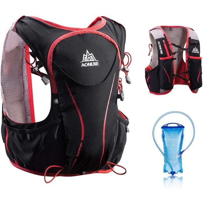 Sac d'Hydratation 5L Gilet Trail Running Sac à Dos Vélo pour