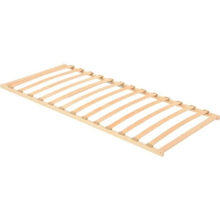 Sommier à lattes Deluxe NEW - 974®POP - pour Lit 1 Personne - 13 lattes en bouleau - anthracite