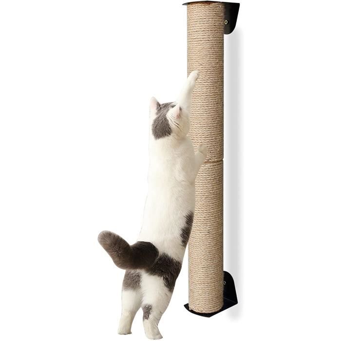 Griffoir Mural Pour Chat Etagere Murale Pour Chatons Et Grands Chats 60 Cm De Haut 258 Cdiscount Animalerie