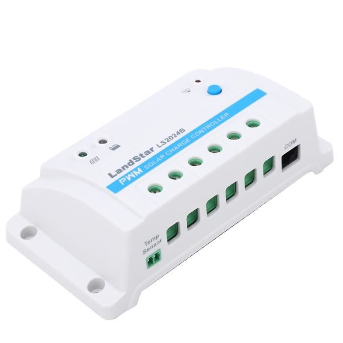 Contrôleur De Charge Solaire PWM 50A 12V/24V - Écran LCD, Capteur Température, Réglages Flexibles - 4