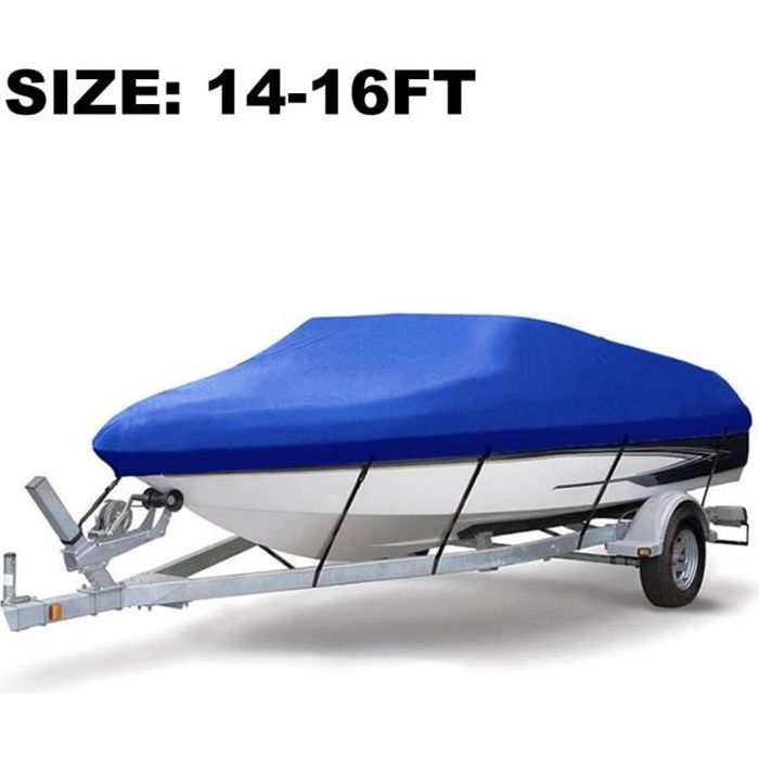 Couverture de Bateau, Imperméable UV-Protégé Tissu Oxford V-Forme Couverture de Yacht Parasol Bâche de Bateau pour Remorque pour Bateau de Ski de Vedette,Bleu,21~23FT:700 * 300 * 234CM Couverture de Bateau, Imperméable UV-Protégé Tissu Oxford V-Forme Couverture de Yacht Parasol Bâche de Bateau pour Remorque pour Bateau de Ski de Vedette,Bleu,21~23FT:700 * 300 * 234CM