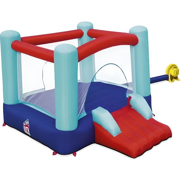 Bestway Chateau Gonflable Avec Soufflerie En Continu 250 X 210 X 152 Cm Cdiscount Jeux Jouets