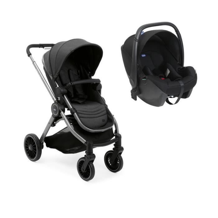 BEBECONFORT HAZE Poussette 3 en 1 i-Size - Nacelle + Siège auto Gr0+ Habillage  pluie inclus - naissance jusqu'à 22Kg, Tinted Gray - Cdiscount Puériculture  & Eveil bébé