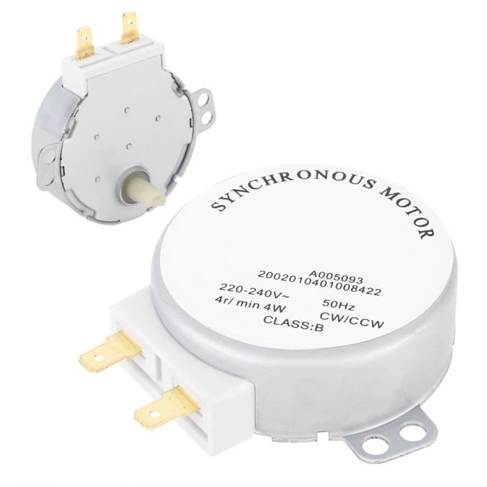 sourcing map Électrique Moteur Synchrone Plaque Tournante 220-240 VAC