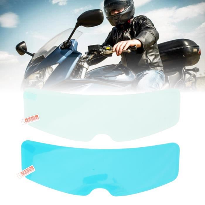 Dioche Film Visière Casque Moto Anti Brouillard Pluie Universel Cdiscount Auto