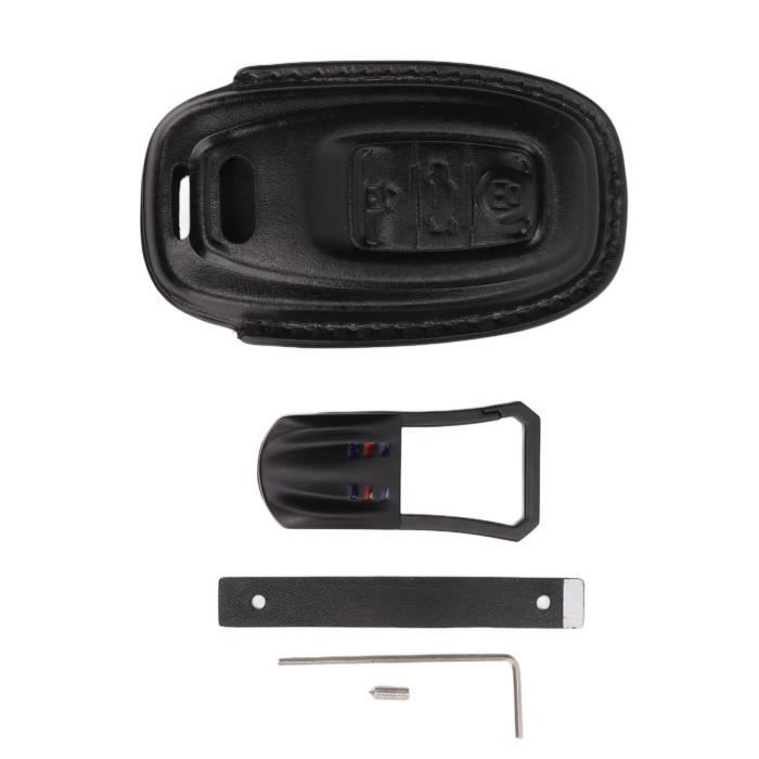 Etui Pour Clé Voiture Housse De Clé De Voiture En Cuir Coque De Télécommande Automatique Porte- Clés Fob Fit Pour BMW X3 X5 Z3 Z4 3 5 7 Series E38 E39 E46