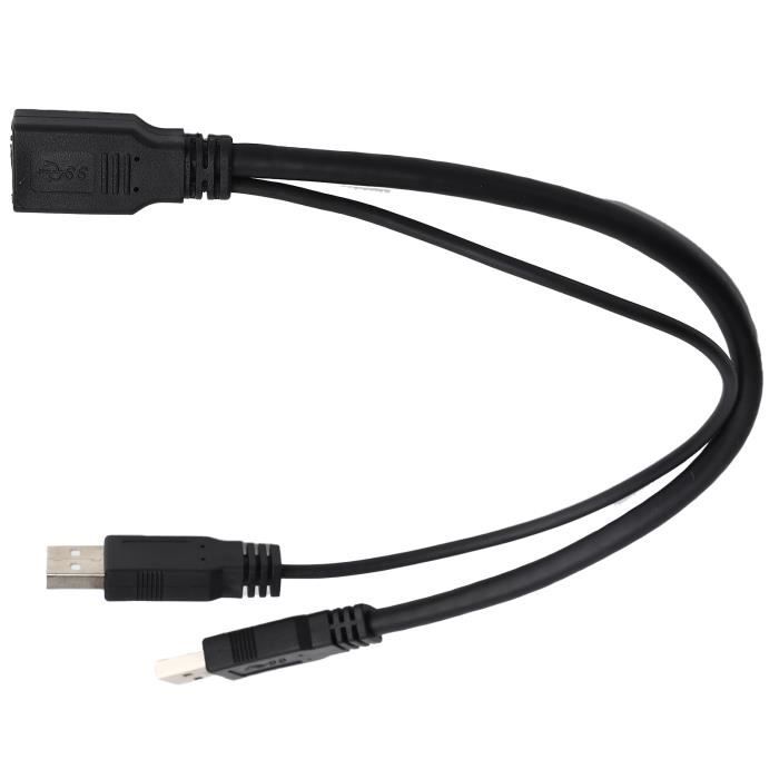 Cable Usb Male - Femelle Usb 2.0 30Cm