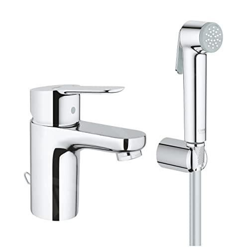 Grohe Bauedge Mitigeur De Lavabo Avec Douchette De Bidet Chrome 237 - vue 2