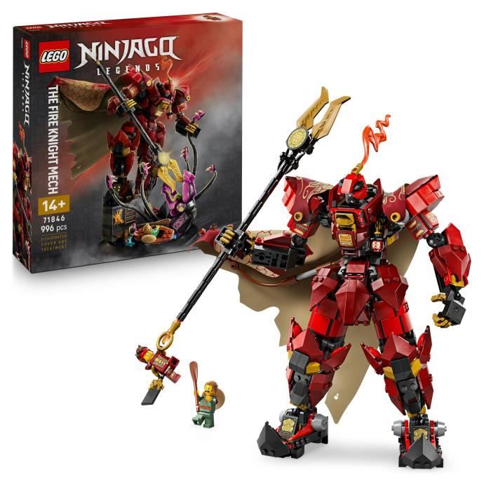 LEGO® Ninjago® 71846 Le robot du chevalier de feu - vue 9
