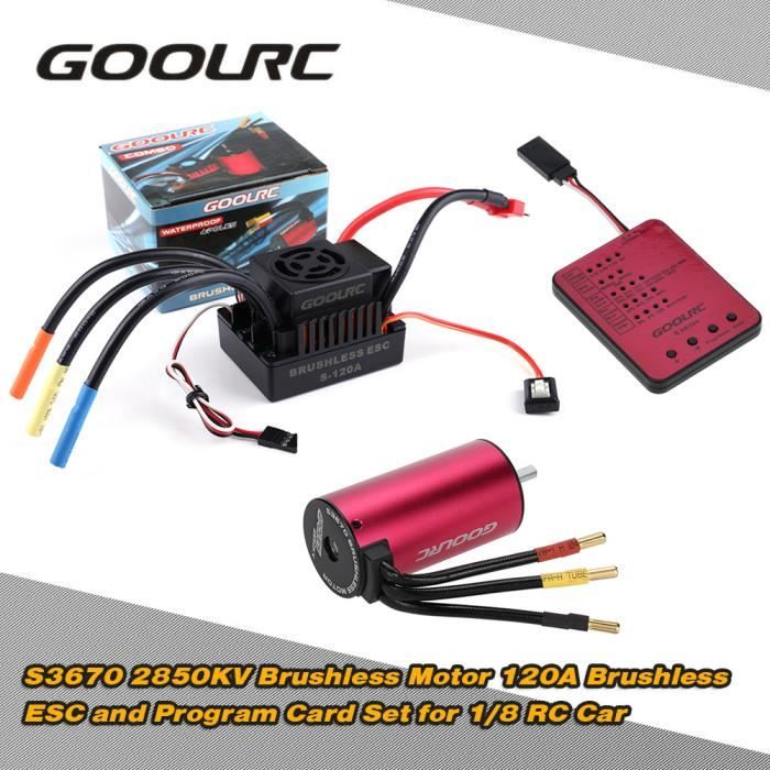 Moteur Brushless Rocket 3660 4250KV Avec Capteur De Température - Pour Voiture RC 1/8 Et 1/10 - Buggy, Crawler, Drift