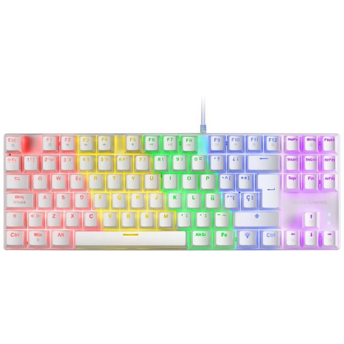 Clavier Mécanique Mars Gaming MK80 – AZERTY, RGB, Switch Mécanique - vue 8