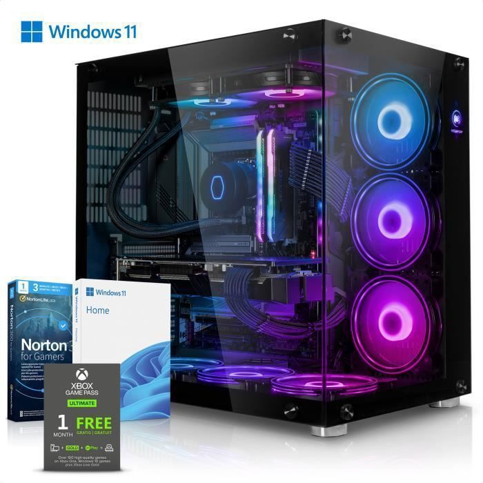 Megaport PC Gamer • Intel Core i7 12700KF 12x 4.9GHz • GeForce RTX4070Ti •  32Go 3200MHz • 2To M.2 SSD • Windows 11 • 1103-FR - Cdiscount Informatique