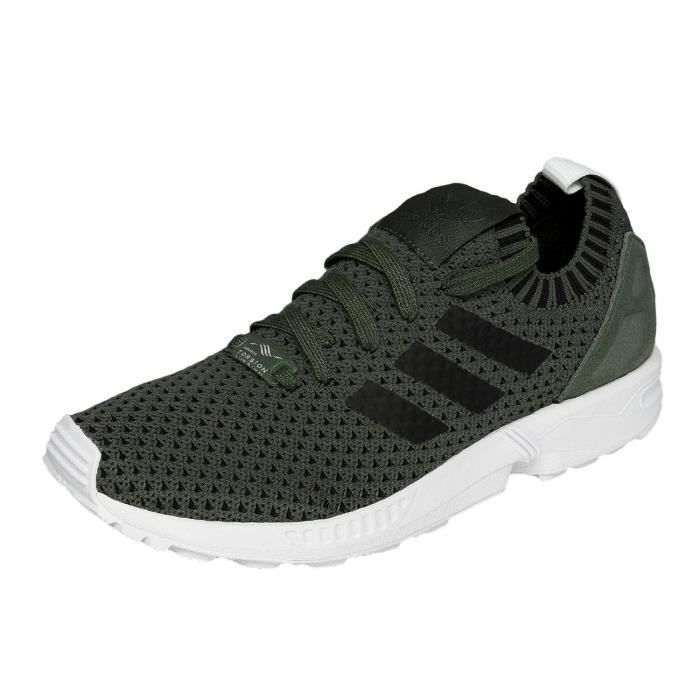 zx flux grise femme