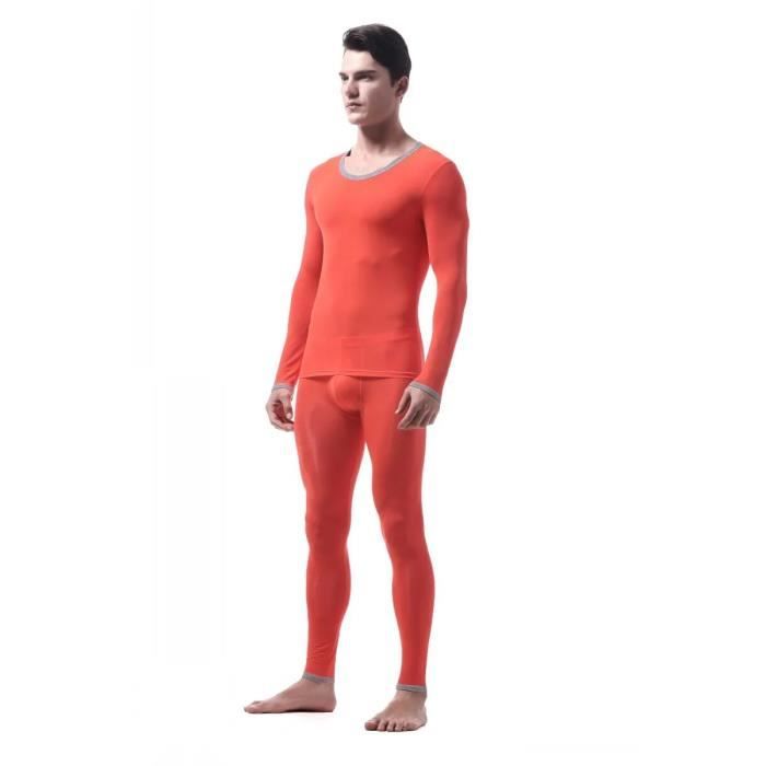 Ensemble De Lingerie,Ensemble 2 Pièces à Col Haut En Coton épais Pour