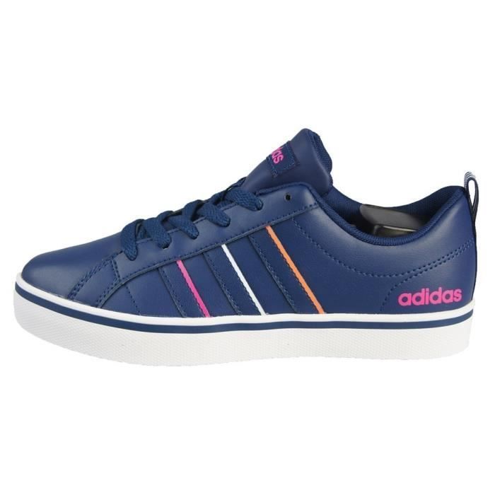 Baskets - ADIDAS - VS Pace W - Femme - Bleu - Lacets - Plat - Textile