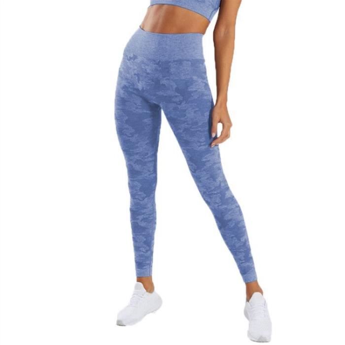 Legging Femme Vuori – Taille Haute, Imprimé Camouflage Noir, Taille S, Parfait état