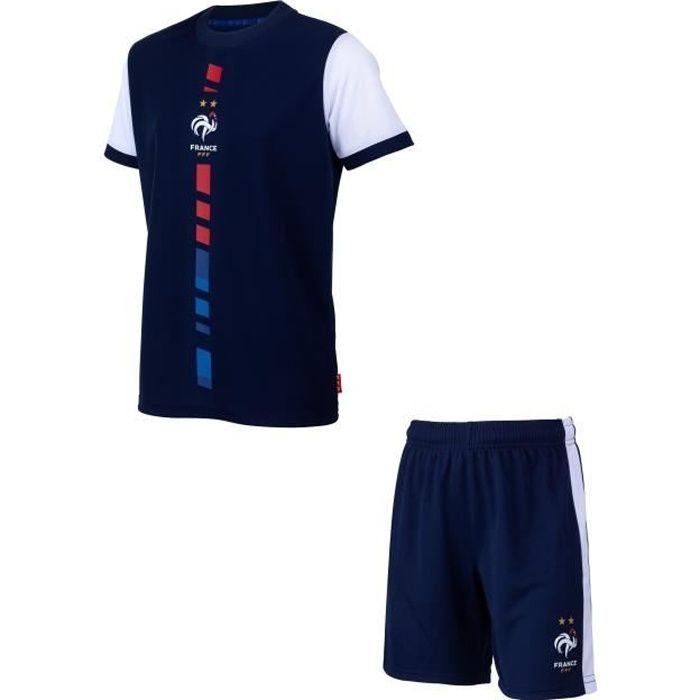 Maillot short enfant FFF - Collection officielle Equipe de France