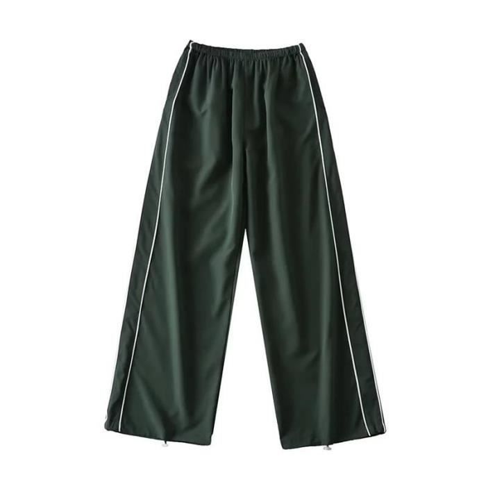 AUTOMET Pantalon De Survêtement Ample Femme - Doublure Polaire Chaud, Jogging Baggy Confortable Avec Poches