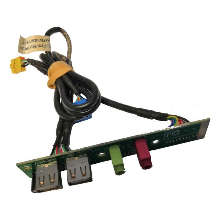 Front Panel I/O NEC AZALIA 8011550100 4086 VER:2.2 2x USB Audio ...