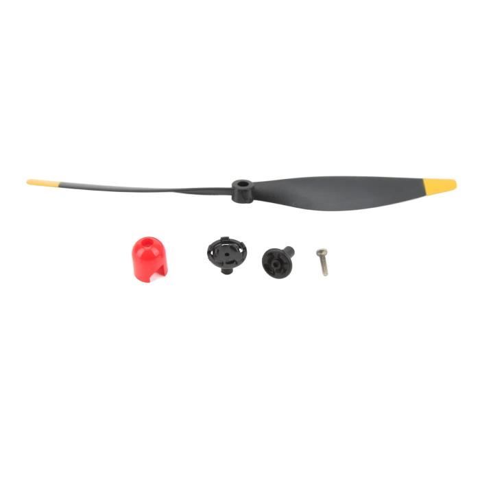 Lot De 4 Hélices RC 2 Pales - Tailles 10x6 Et 8x6 Pouces - Avec Bagues D' adaptation - Pour Avion électrique Modèle Réduit Hélice RC Avion