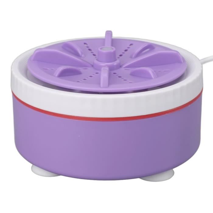 Machine à Laver Portable Mini Turbo USB - Petit Lave-linge Et Lave-vaisselle Pour Voyage, Camping, Sous-vêtements