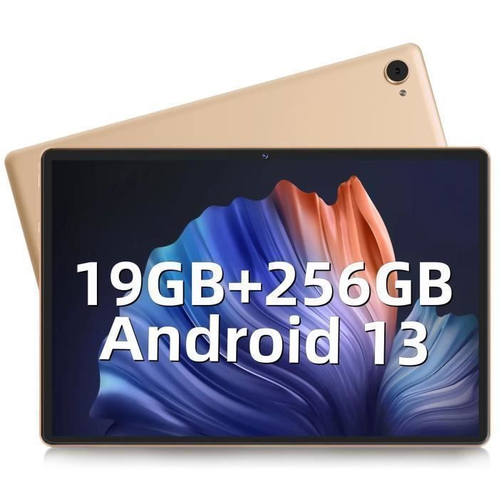 Tablette Tactile – OUZRS – 10 Pouces – Android 13 – 19 Go RAM – 256 Go ROM – 5G WiFi