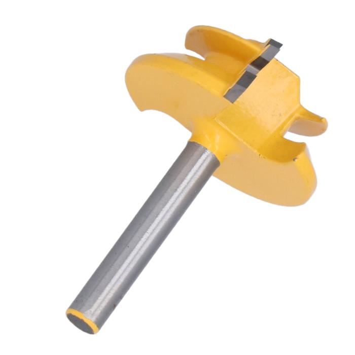 Fraise à Défoncer Pour Joints D'onglet - YG6, 12 Mm, Pour Portes Et Tiroirs à Panneau Central | Menuiserie Précise
