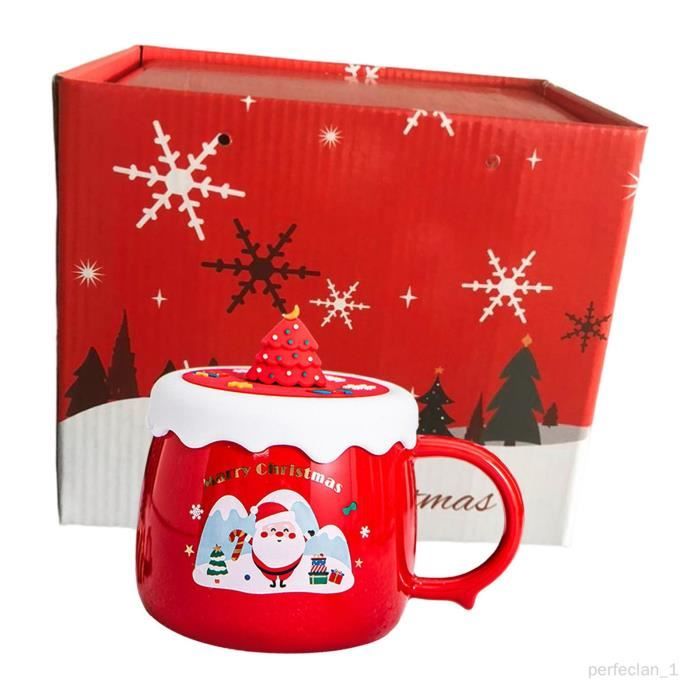 Tasses Bonhomme de Neige avec Couvercle, Gobelet de Voyage Anti-fuites